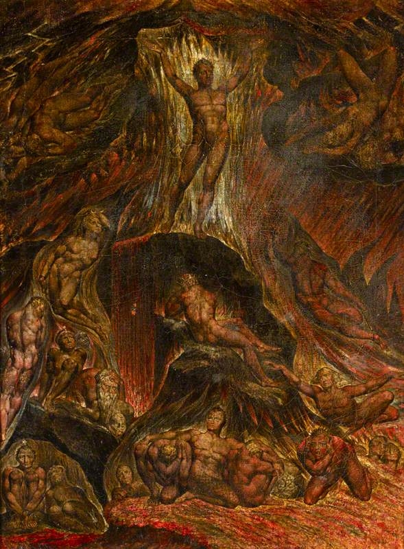 Satan calling up his Legions (from John Milton's 'Paradise Lost')
