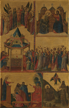 Scenes from the Lives of the Virgin and other Saints by Giovanni da Rimini