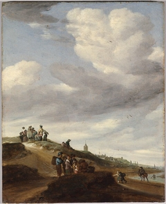 Seacoast Scene by Salomon van Ruysdael