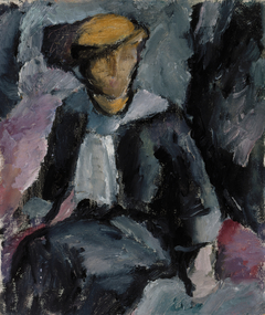 Seated Lady by Valle Rosenberg