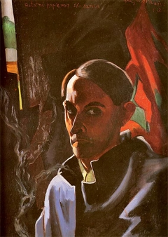 Self-Portrait (Convict's Last Cigarette) by Stanisław Ignacy Witkiewicz