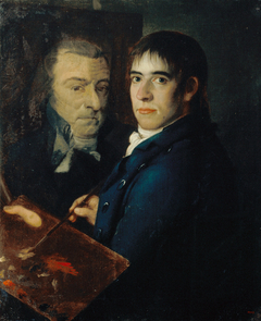 Self-portrait by Francisco Lacoma Sans