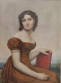 Self-portrait by Rosalie Drouot