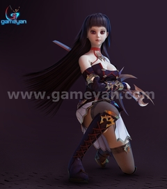 Seria – Beautiful 3D Character Animation Model By GameYan Animation Movie Production Companies