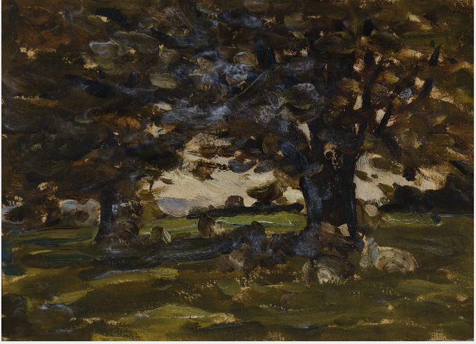 Sheep under Trees by Nathaniel Hone the Younger | USEUM