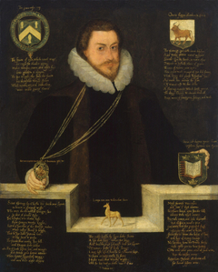 Sir Christopher Hatton by anonymous painter