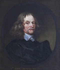 Sir John Brownlow, 1st Bt of Belton ('Old Sir John') (1594 – 1679) by attributed to Gilbert Soest