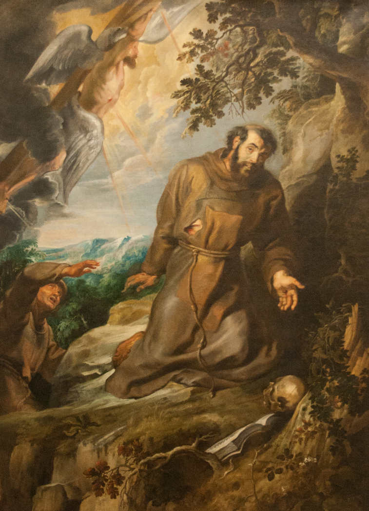 St Francis of Assisi Receiving the Stigmata