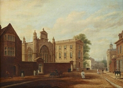 St Peter's College (Peterhouse), Cambridge by Richard Banks Harraden