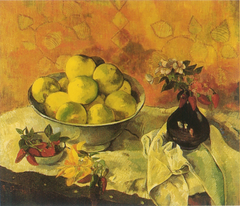 Still Life with Grapefruit by Paul Gauguin