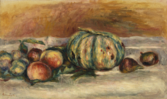 Still Life with Melon (Nature morte au melon) by Auguste Renoir