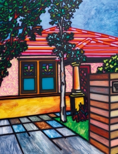 Stucco House by Howard Arkley