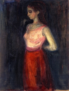 Study of a Model by Edvard Munch