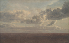 Study of Clouds over the Sea by Christoffer Wilhelm Eckersberg
