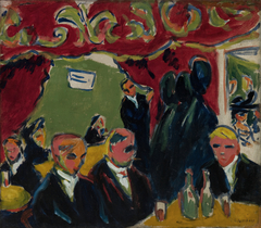 Tavern by Ernst Ludwig Kirchner