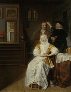 'The Anemic Lady' by Samuel van Hoogstraten