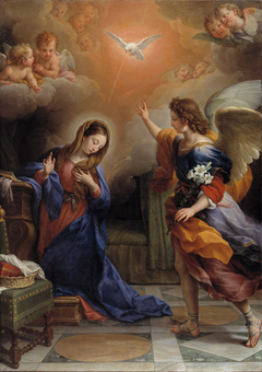 The Annunciation by Agostino Masucci