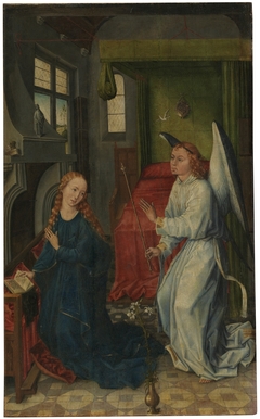 The Annunciation by Master of Sopetrán