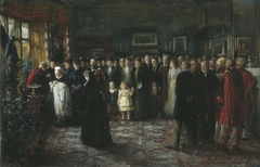 The Baptism of Prince Maurice of Battenberg by George Ogilvy Reid