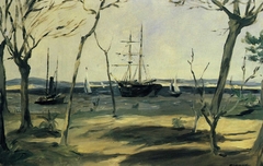 The Bassin d'Arcachon by Edouard Manet