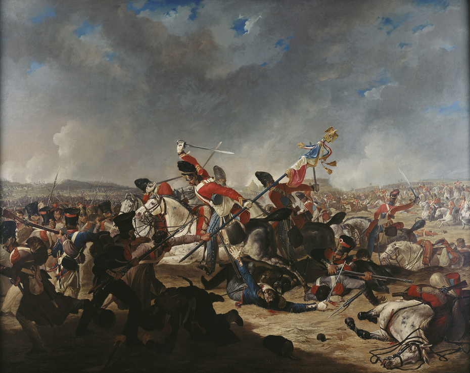 The Battle of Waterloo: The Charge of the Second Brigade of Cavalry