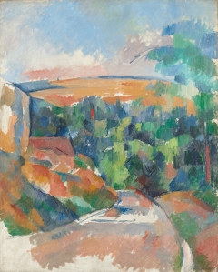 The Bend in the Road by Paul Cézanne