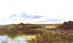 The Canterbury Plains by William Gibb