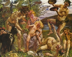 The Childhood of Zeus by Lovis Corinth