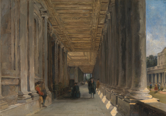 The Colonnade of Queen Mary's House, Greenwich by James Holland