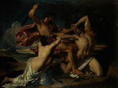 The Combat: Woman Pleading for the Vanquished by William Etty