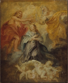 The Coronation of the Virgin by Peter Paul Rubens
