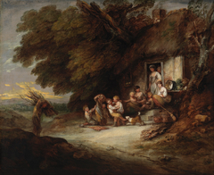 The Cottage Door by Thomas Gainsborough