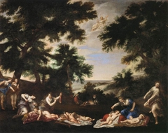 The Cupids Disarmed by Francesco Albani