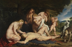 The Death of Adonis by Peter Paul Rubens