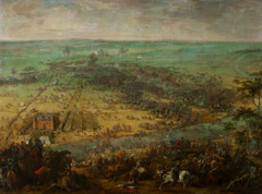 The defeat at Grancourt, 1639 by Peter Snayers