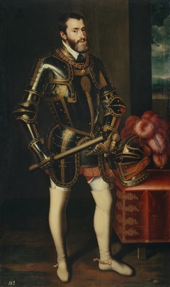 The Emperor Charles V by Juan Pantoja de la Cruz
