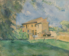 The Farm at the Jas de Bouffan (La Ferme au Jas de Bouffan) by Paul Cézanne