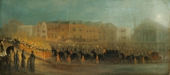 The Funeral Procession of Queen Charlotte by Richard Barrett Davis