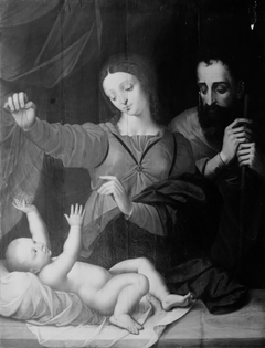 The Holy Family after Raphael's Madonna of Loreto