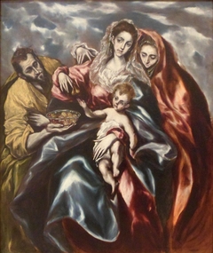 The Holy Family with Mary Magdalen by El Greco