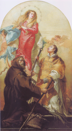 The Immaculate Conception with Saint Lawrence and Saint Francis of Paola
