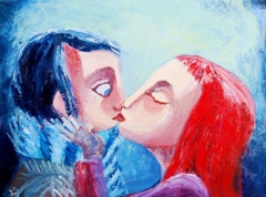 The kiss by Ladislava Susko