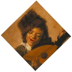 The Lute Player by Anonymous