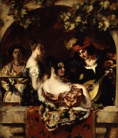 The Lute Player by William Etty