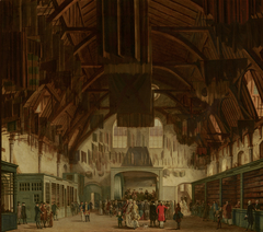The Main Hall of the Binnenhof in The Hague, with the State Lottery Office