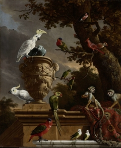 The Menagerie by Melchior d'Hondecoeter
