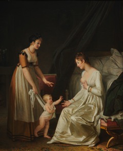 The Nursing Mother (La Mère nourrice) by Marguerite Gérard
