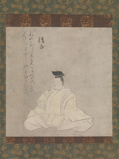 The Poet Fujiwara Kiyotada, from the Narikane Version of the Thirty-six Poetic Immortals by Anonymous