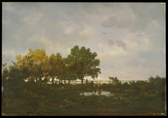 The Pond (La Mare) by Théodore Rousseau