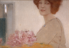 The Rose by Fernand Khnopff